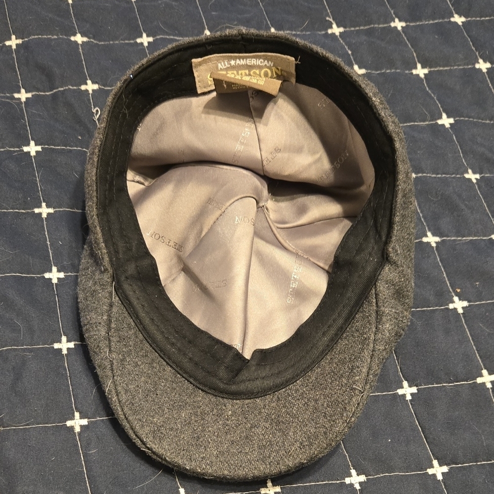 Stussy Gray Wool Cap - Picture 2 of 5
